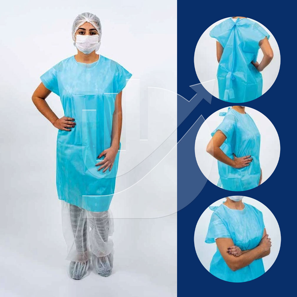 Avental TNT sem manga
