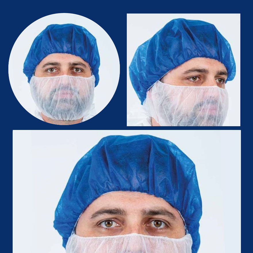 Touca turbante em TNT
