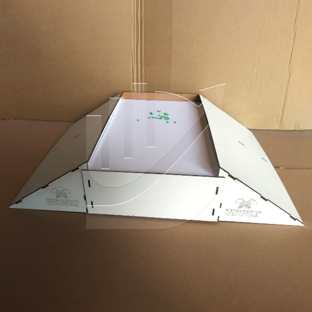 Mesa de Impurezas com Iluminação